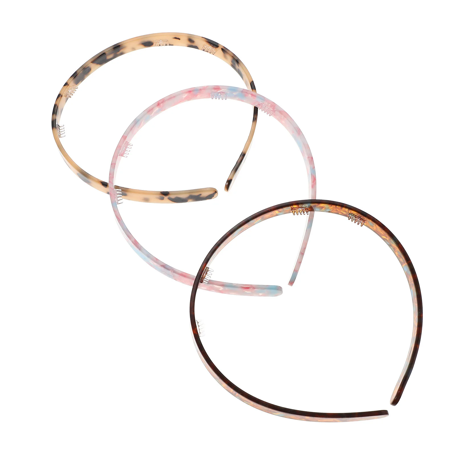 3 Pcs Chic Hairband Girl Headband Simple Design Headband Decor Accessory for Women Fashion Hair for Daily