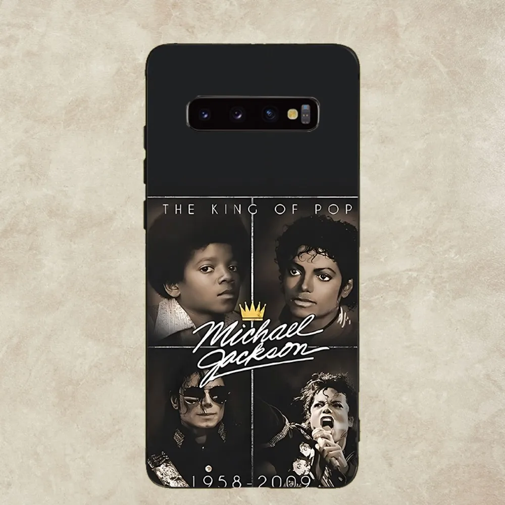 Michael Jackson Phone Case For Samsung Galaxy A52 A12 A51 S21 Edge S22ULTRA S23 S20LITE Plus Ultra Black Cover