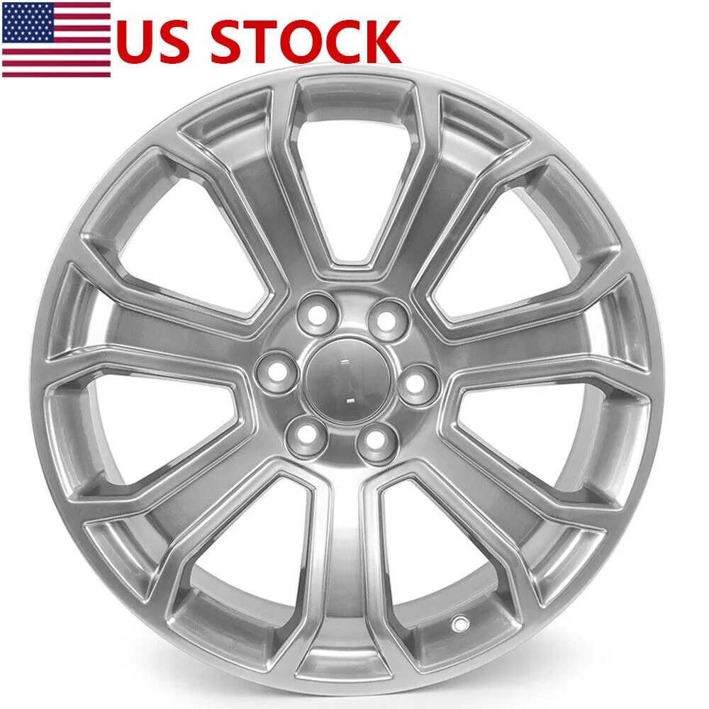 NEW 22" Alloy Wheel Rim 2014-2020 Chevrolet Sorod Suburban GMC Sierra US STOCK