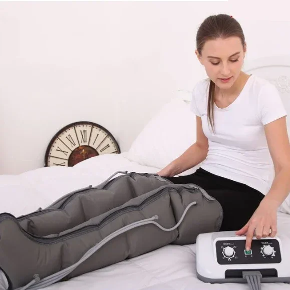 Portable Lymphatic Drainage Massager - Detoxifying Pressotherapy Machine, Air Pressure Therapy for Enhanced Circulation