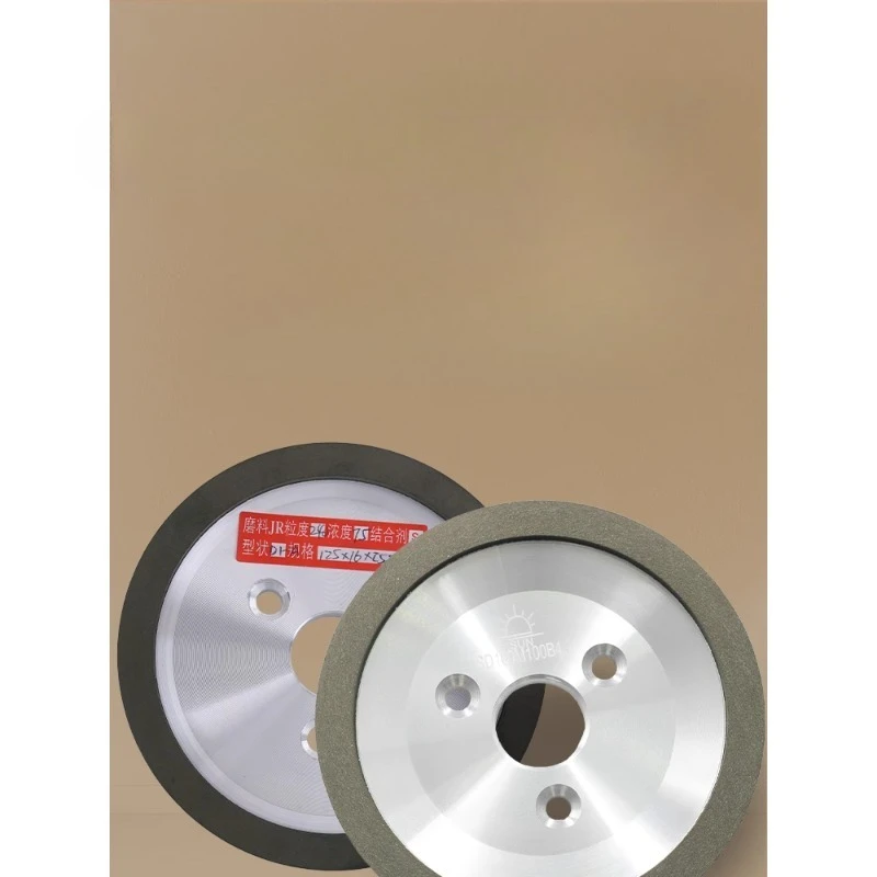 1PC Automatic lathe tanker sharpener disc type resin grinding wheel three-hole turning tool KJ-3 grinding wheel