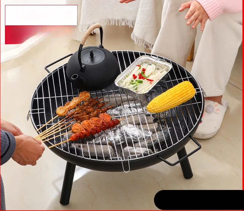 Grill making tea grill stove set winter indoor grill brazier courtyard charcoal heater household