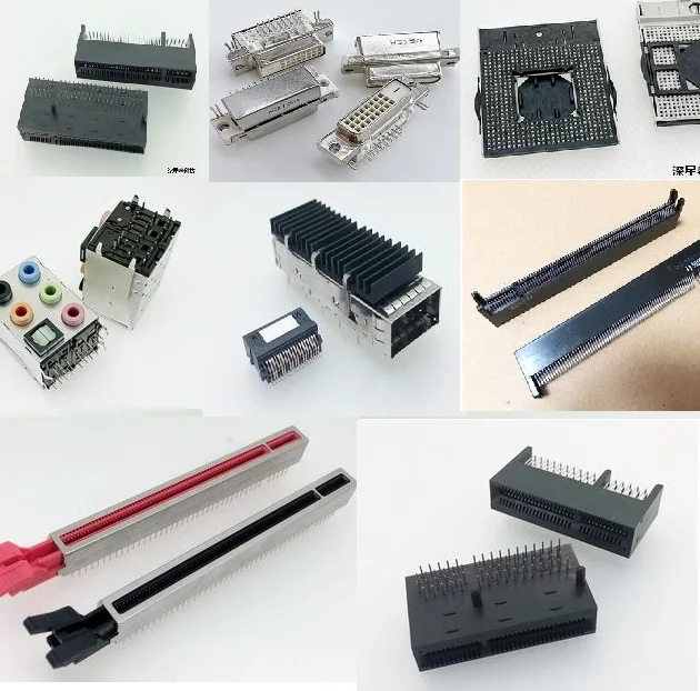 

1PCS QH11121-DB5E-4F 1761465-1 10037901-11210TLF PCI-E 50709-0524W 151 PCIE-098-02-F-D-EMS2