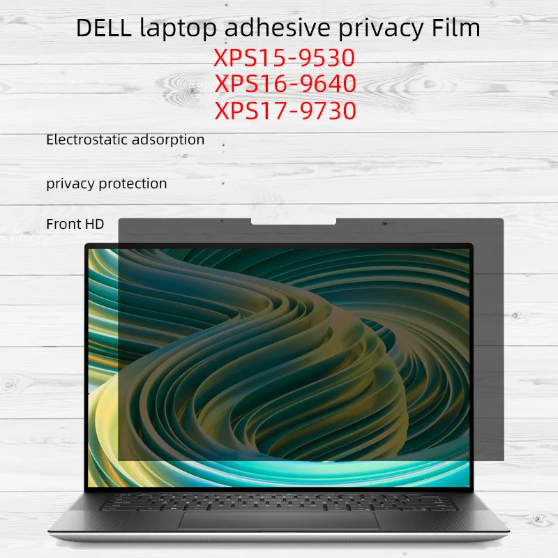 

Подходит для ноутбука DELL XPS15-9530 XPS16-9640 XPS17-9730. Клейкая антипип-пленка конфиденциальная пленка антипип.