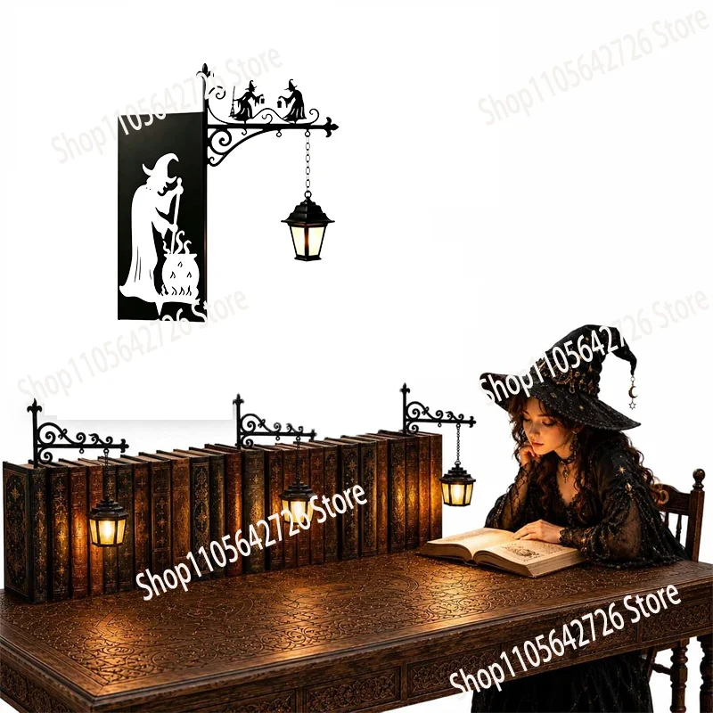 New Library Lantern-Decorative Bookshelf Lighting Decorative Book with Warm Glow Magic Reading Light