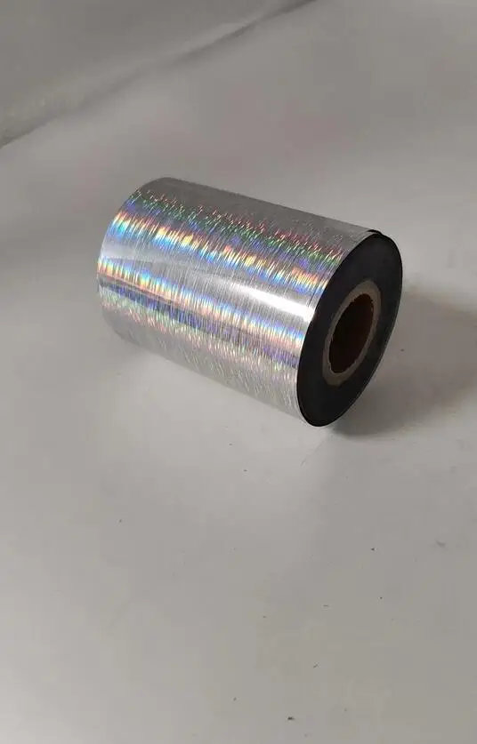 Folha de Carimbo Quente para a Atração da Pesca Imprensa Holográfica Quente 8cm x 120m Rolo