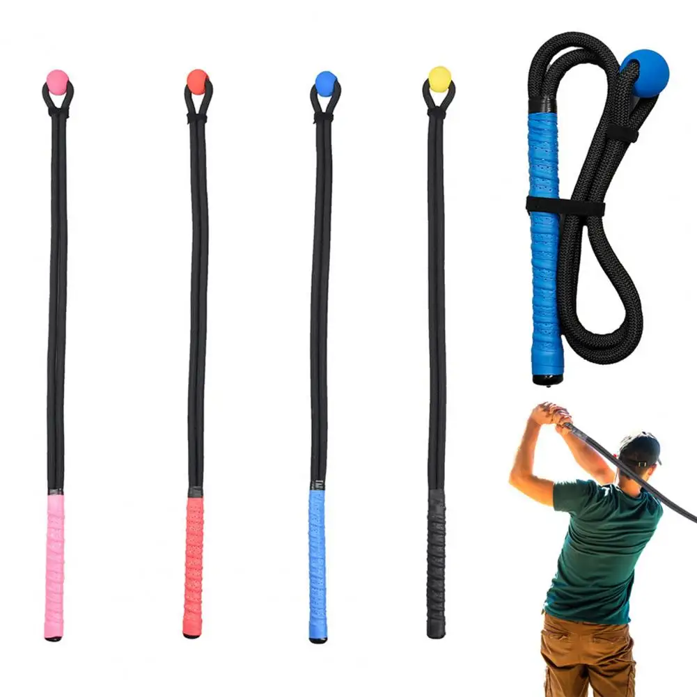 Golf Swing Practice Rope Golf Training Equipment for Beginner Warm-up Exercise Assistance Posture Corrector Golf Swing Trainer