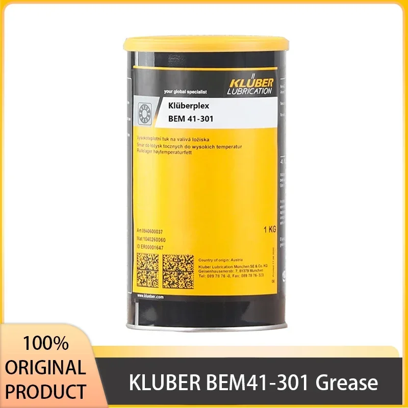 

KLUBER BEM41-301 Lubrication Spindle Bearings BEM 41-301 for Rolling Bearings Subject To High Loads Germany Original Product