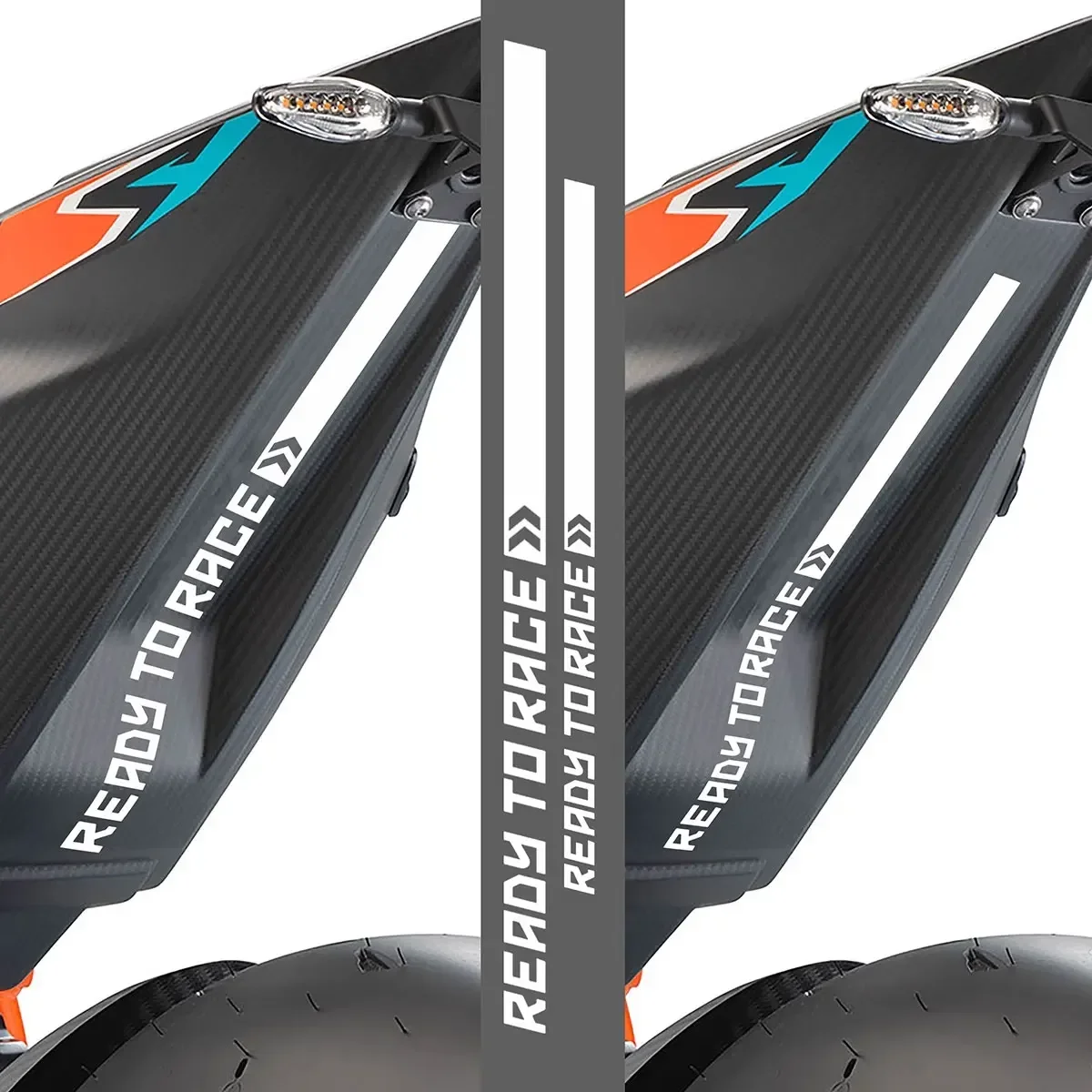 

READY TO RACE for KTM Duke 125 390 Exc Accessories 1290 Super Adventure 790 890 S R 990 250 1190 Rc 200 300 Pegatinas Stickers