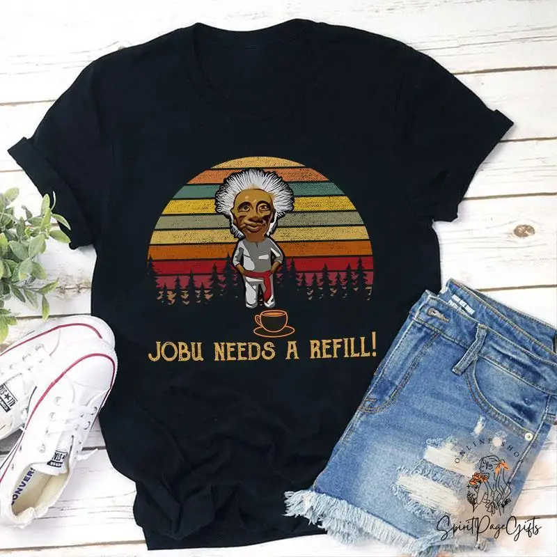 Jobu Needs A Refill Vintage T Shirt Retro Major League Pedro Cerrano Lovers For fan