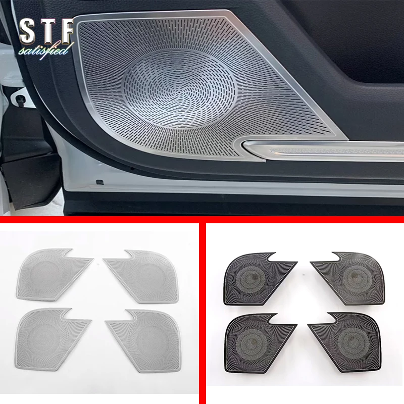 

Stainless Steel Car Speaker Around Cover Trim For Honda CRV CR-V 2023 2024 Car Accessories Stickers