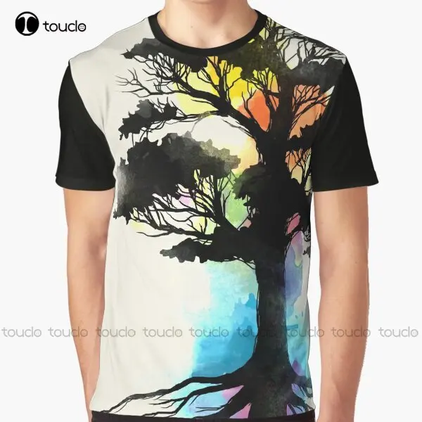 Natural Source Graphic T-Shirt Graphic Tshirt Digital Printing Tee Shirts Christmas Gift New Popular Xxs-5Xl Streetwear