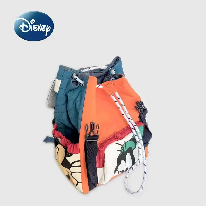 Disney\'s New Children\'s Backpack Luxury Brand Children\'s Schoolbag Cartoon Cute High-quality Fashion Girly Drawstring Backpack