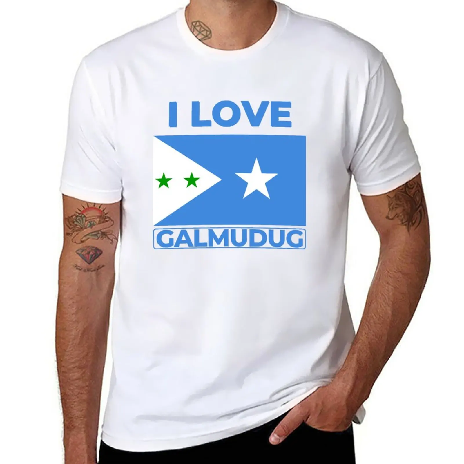 New Galmudug State T-Shirt anime clothes custom t shirt Oversized t-shirt plain black t shirts men