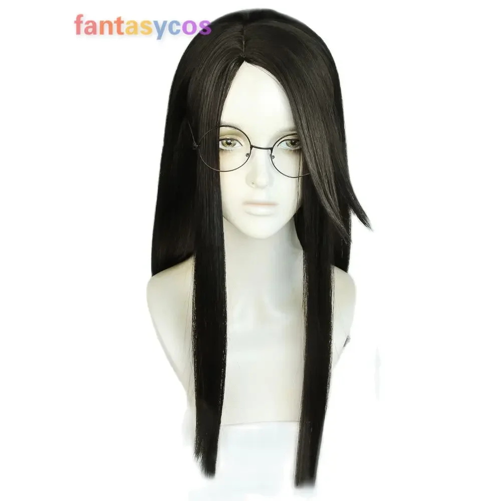 

Game VALORANT Killjoy Cosplay Wig Long Black Brown Heat Resistant Hair Halloween Role Play Party Carnival Costume Wigs + Wig Cap