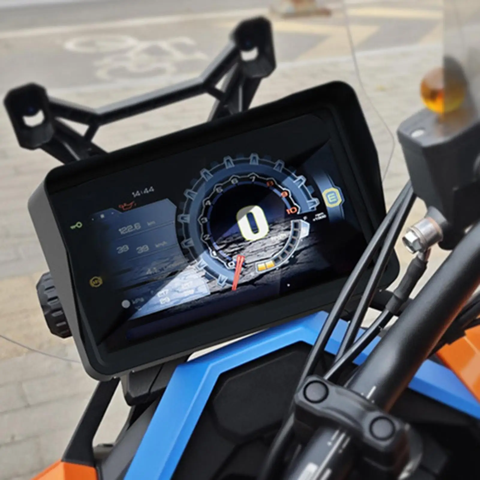 Motorcycle Sun Visor Display Cover UV Resistant Motorbike Meter Guard Motorcycle Speedometer Case Sun Visor For Outdoor Travel