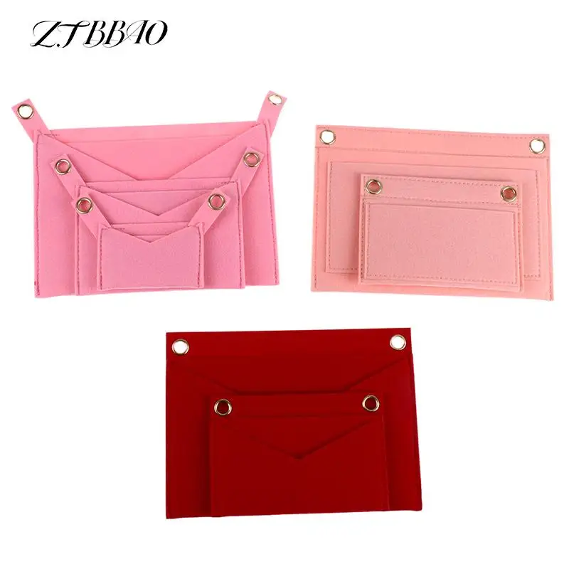 

1PCS Envelope Bags Pochette Insert With Luxury Bag Felt Organizer Crossbody Women Handbag Accessories