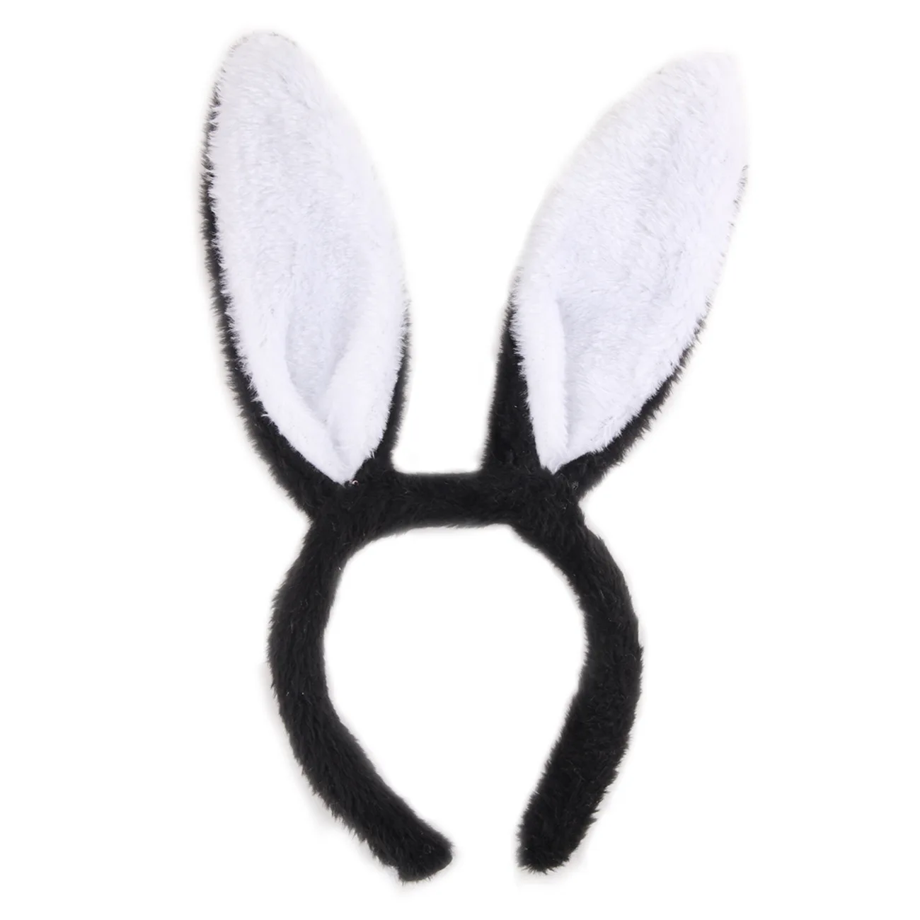 Plush rabbit ear headband, children\'s festival party performance, cartoon animal rabbit headband, cute hair accessory