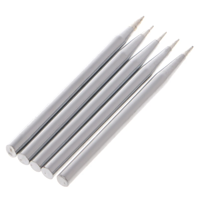 5 Pcs 40W Replacement Soldering Iron Tip Lead-Free Solder Tip