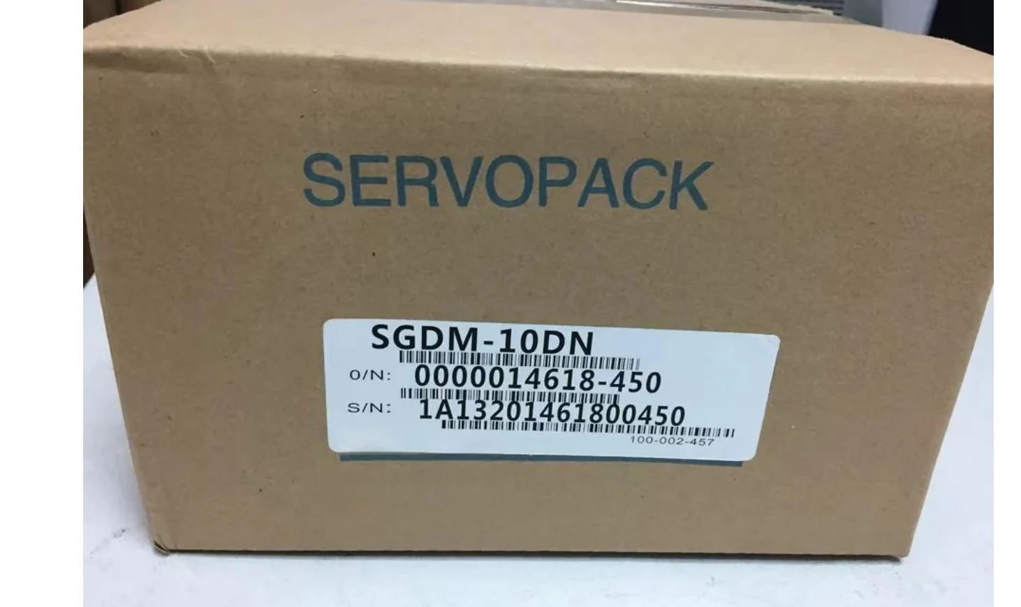 

New SGDM-10DN Servopack Servo Driver SGDM10DN