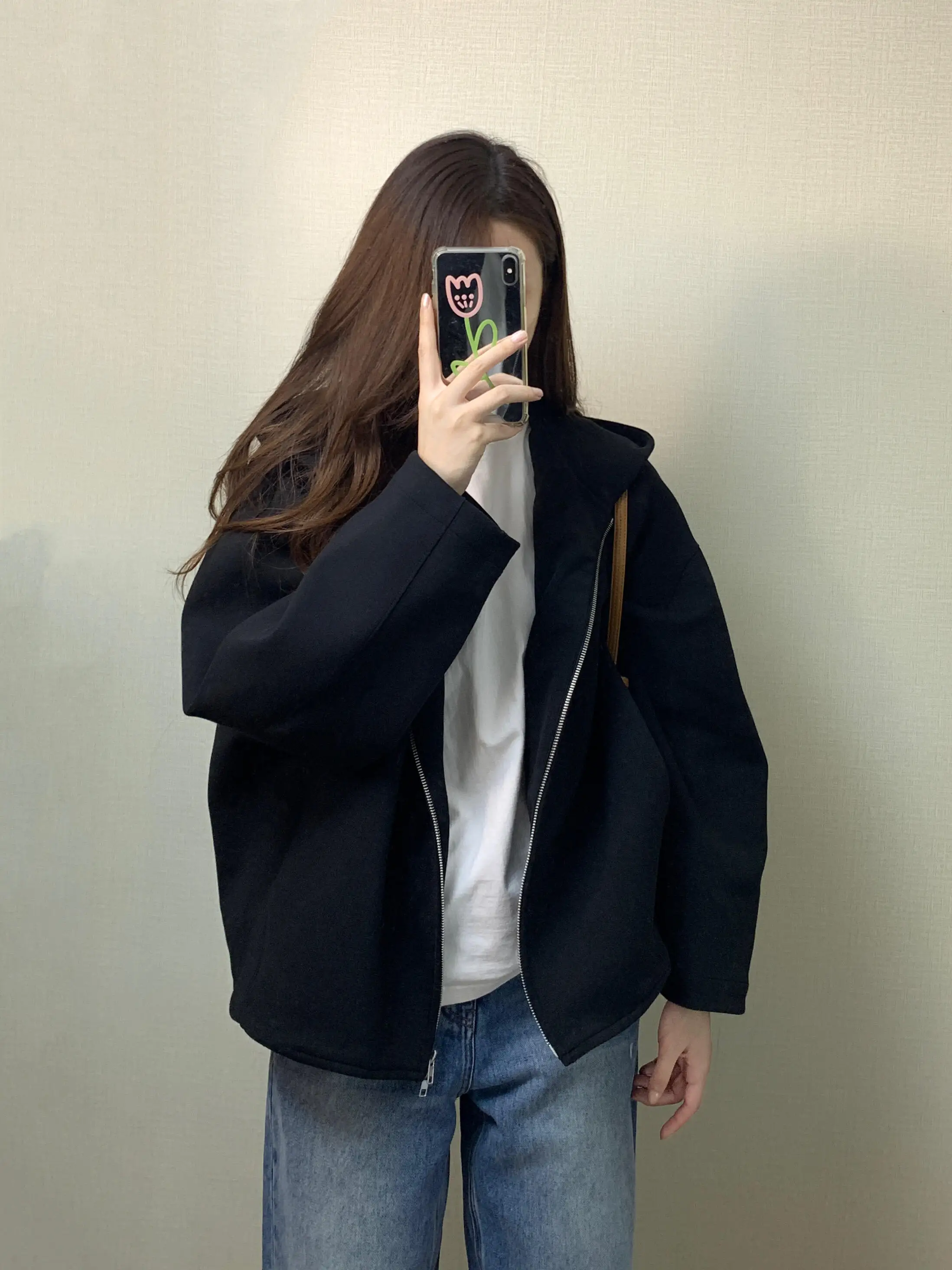 

Женская куртка Laid-ba Sle с капюшоном на молнии, повседневная, свободного кроя, осенне-зимняя, из полиэстера, с воротником-стойкой