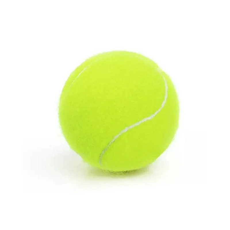 Pelota de tenis de goma reforzada profesional, amortiguador de alta elasticidad, pelota de entrenamiento duradera para Club, entrenamiento escolar,
