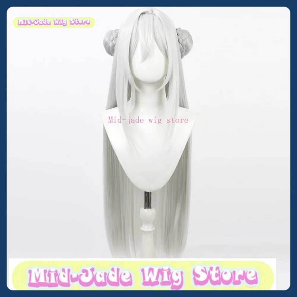 ミッドジェイドウィッグ ヴィクトリア・ブライトシールド コスプレウィッグ アニメゲーム ロールプレイング 人工毛 ハロウィンパーティーコスチューム小道具