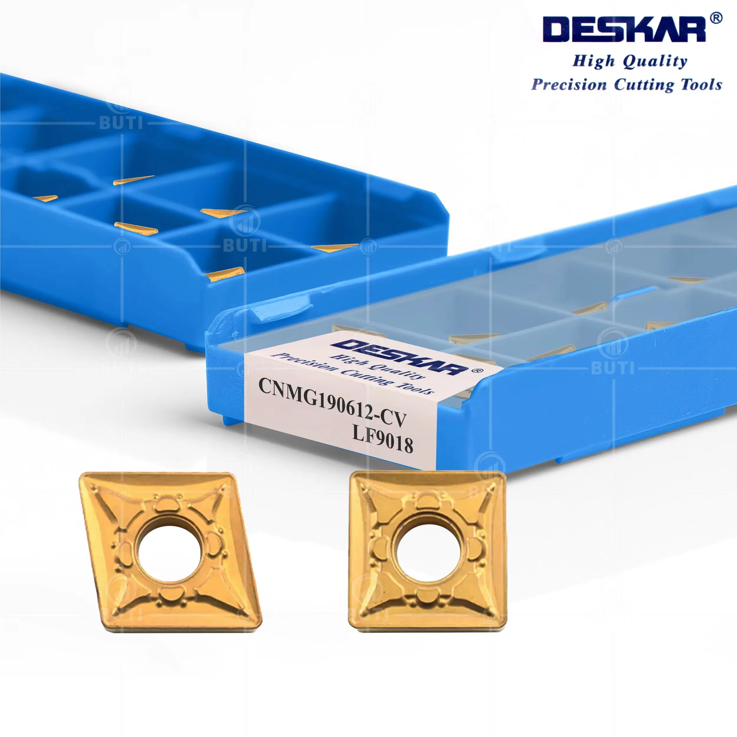 

DESKAR 100% Original SNMG190612-CV LF9018 CNMG190612-CV LF9218 SNMG190612-MS LF6018 Lathe Turning Blade Metal Turning Tool Part