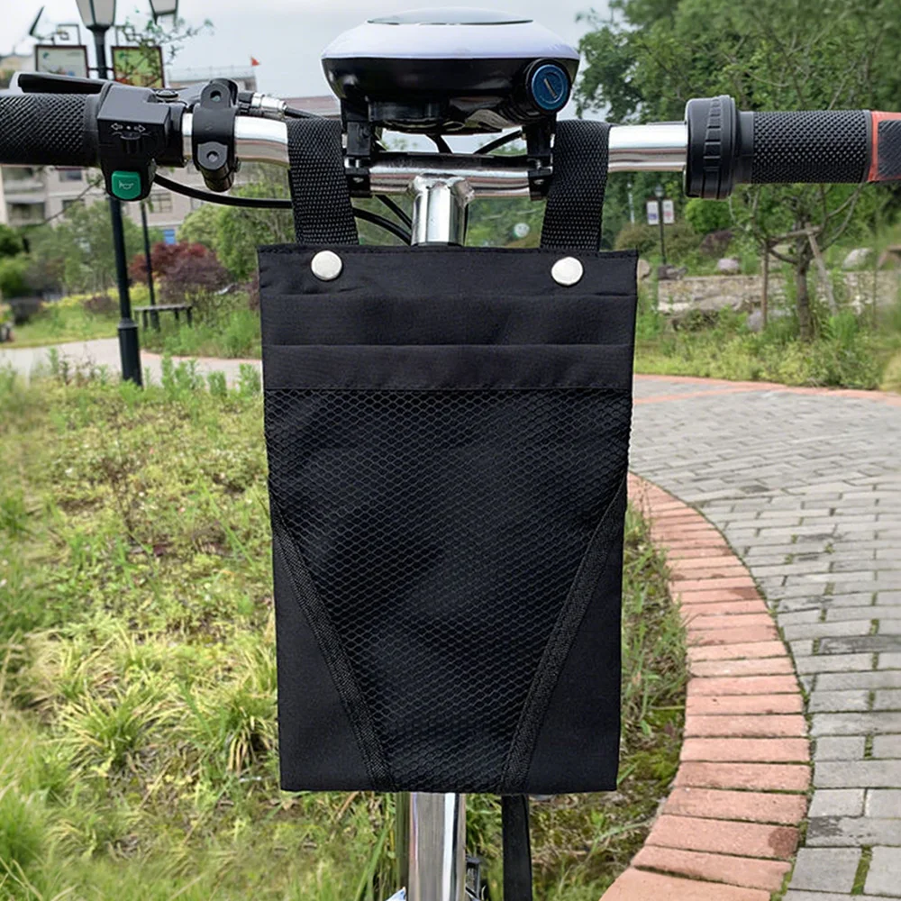 سلة دراجة متعددة الأغراض قابلة للفصل مقاومة للماء سلة أمامية للدراجات البخارية ملحقات حقيبة تخزين الدراجات