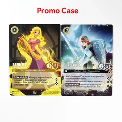 Lorcana Proxy 4 C1 3 C1 promosyon durumda nonehigh yüksek kalite cinderella külkedisi TCG oyun kartları