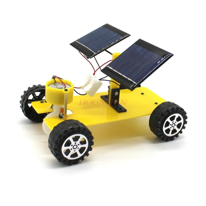 

physical experiment equipment Dual-panel solar car DIY maker training kit for primary and middle school students Tech gizmo toys