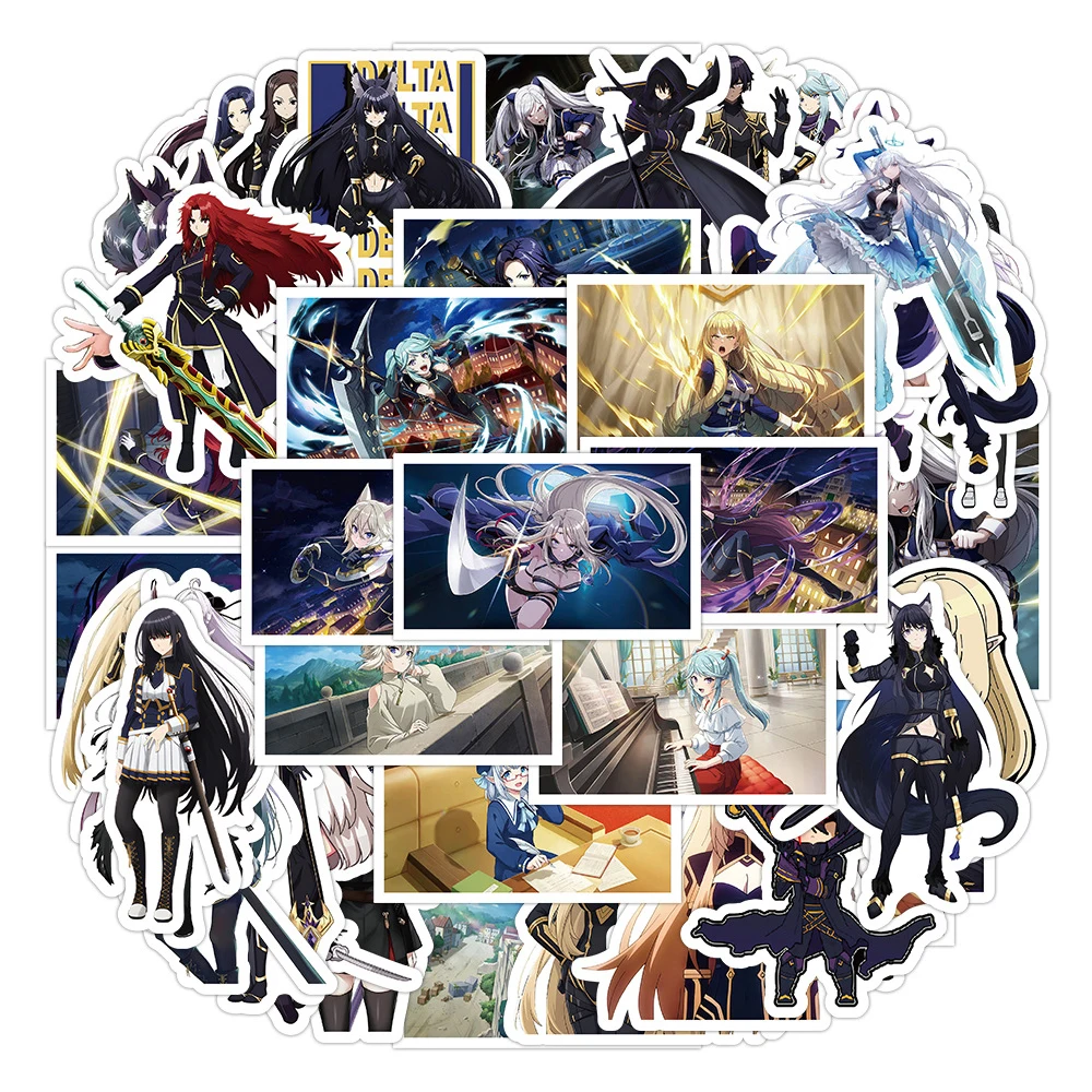 

10/30/50pcs The Eminence In Shadow Anime Stickers Cool Cartoon Graffiti Decals Decoration DIY Laptop Notebook Phone Case Sticker