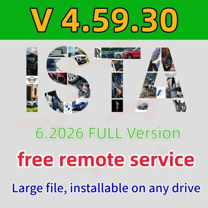 Hot Selling version ISTA 4.59.30 Full PSdZData programming comes software Remote Installation Activation Code