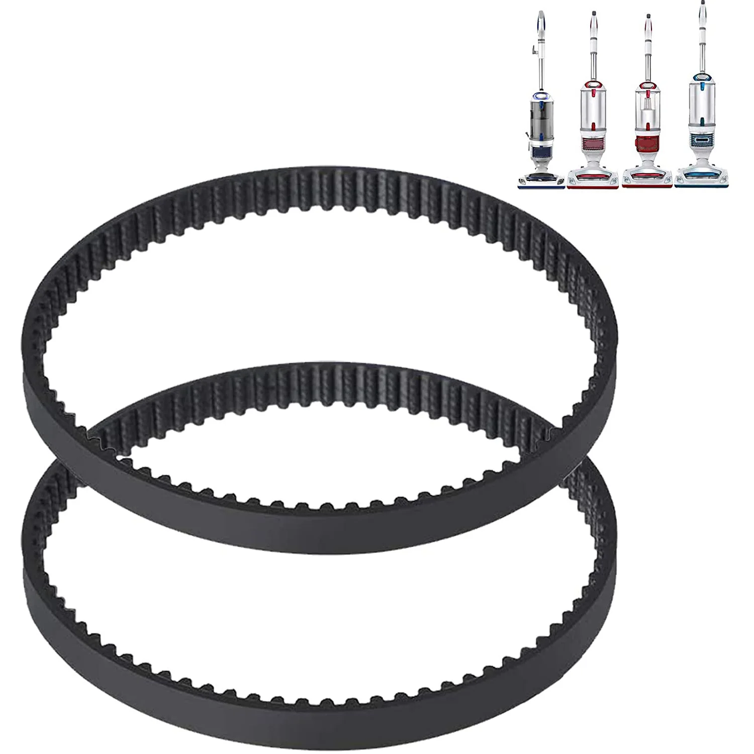 2 Pack Replacement Belts for Shark NV501, NV502, NV503, NV505, NV500W the Rotator Lift-Away Vacuum Parts