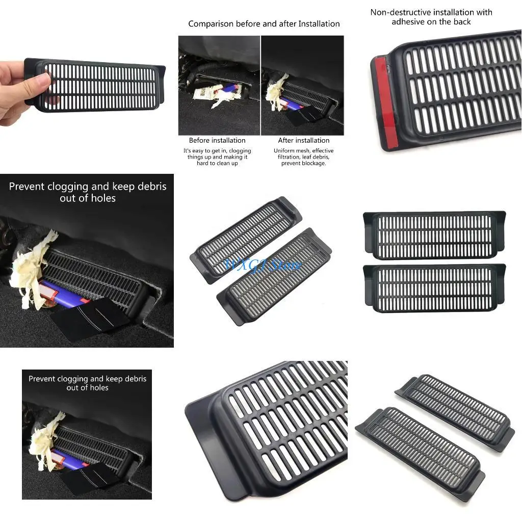 

37JE Car Decoration Rear Air Condition Vent Outlet Cover Car Styling Fit for