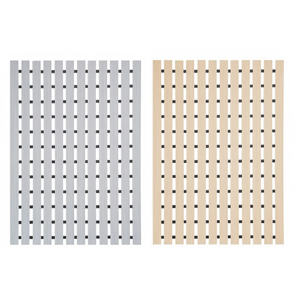 

1PC TPE Shower Mat 43x61cm Non-Slip Shower Mat Extra Long Anti-Mould Machine Washable & Safe Home Kitchen Bath Floor Mats Pad