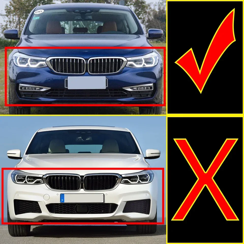 المصد الأمامي سحب هوك قذيفة العين غطاء لسيارات BMW 6 GT G32 2017 2018 2019 2020 جودة عالية الديكور غطاء مقطورة غطاء رسمت #3