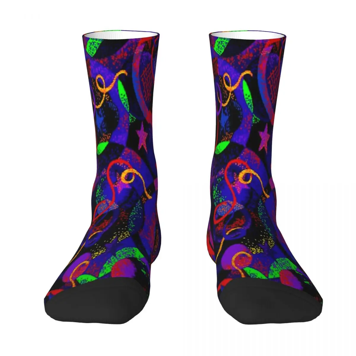 Roller Rink Floor Socks Fashion Trends Unisex Stockings 3D Printing Gifts Breathable Socks