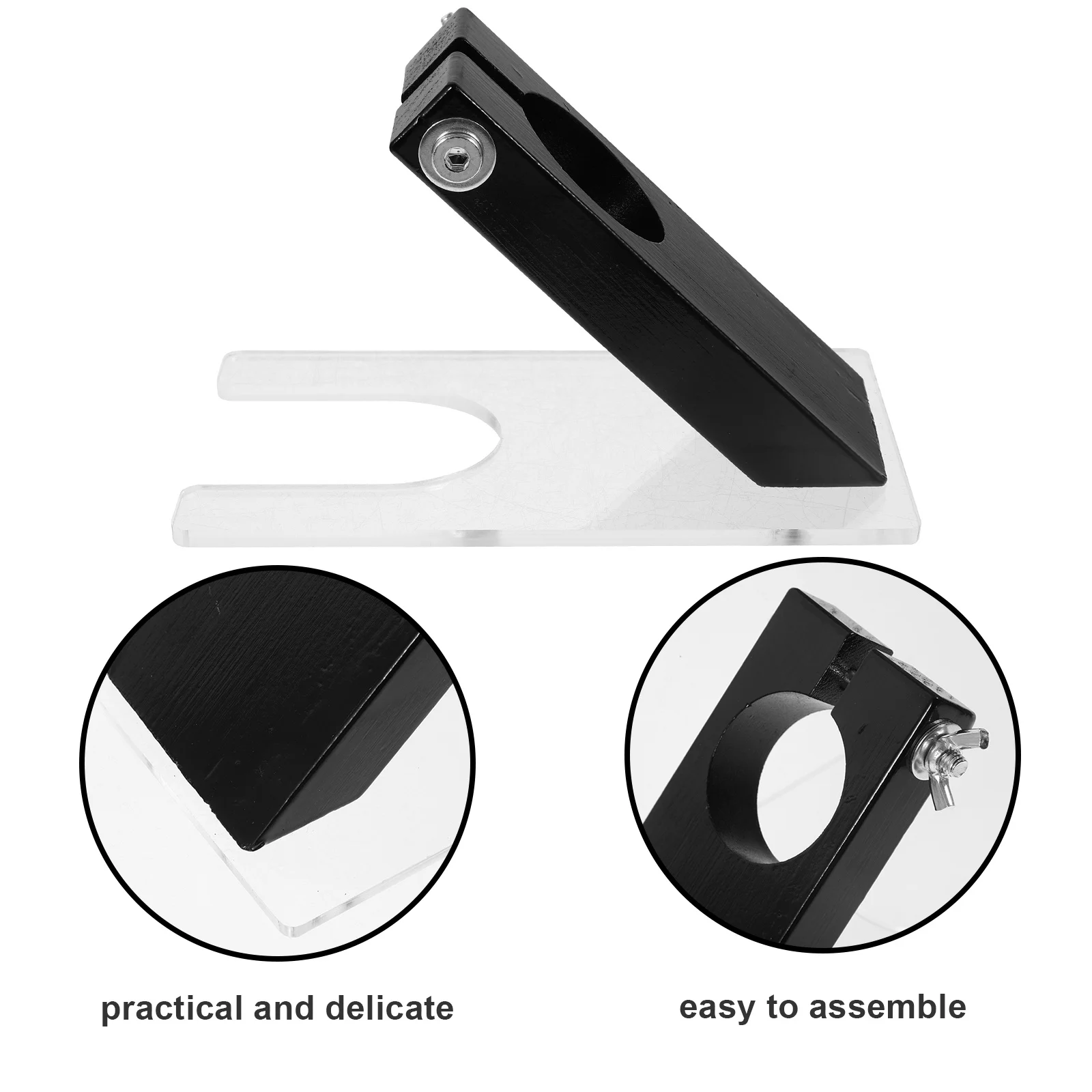 

Carpet Trimmer Holder For Pet Wool Clipper Sturdy Wood Plastic Base Easy Assembly Storage Rack Tool Home Indoor Trimming