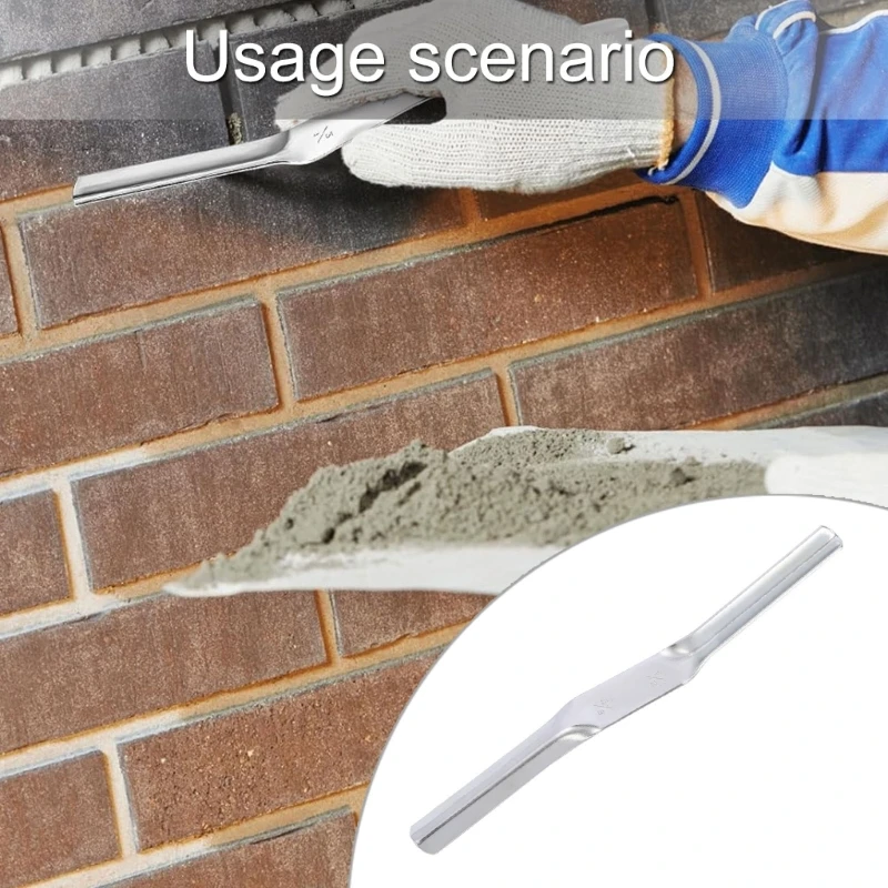 Multipurpose Tile Grout Masonry Bag With Brick Jointer And Pointers Portable Carbon Steel Tool for Wall and Floor Tiling - Image 6
