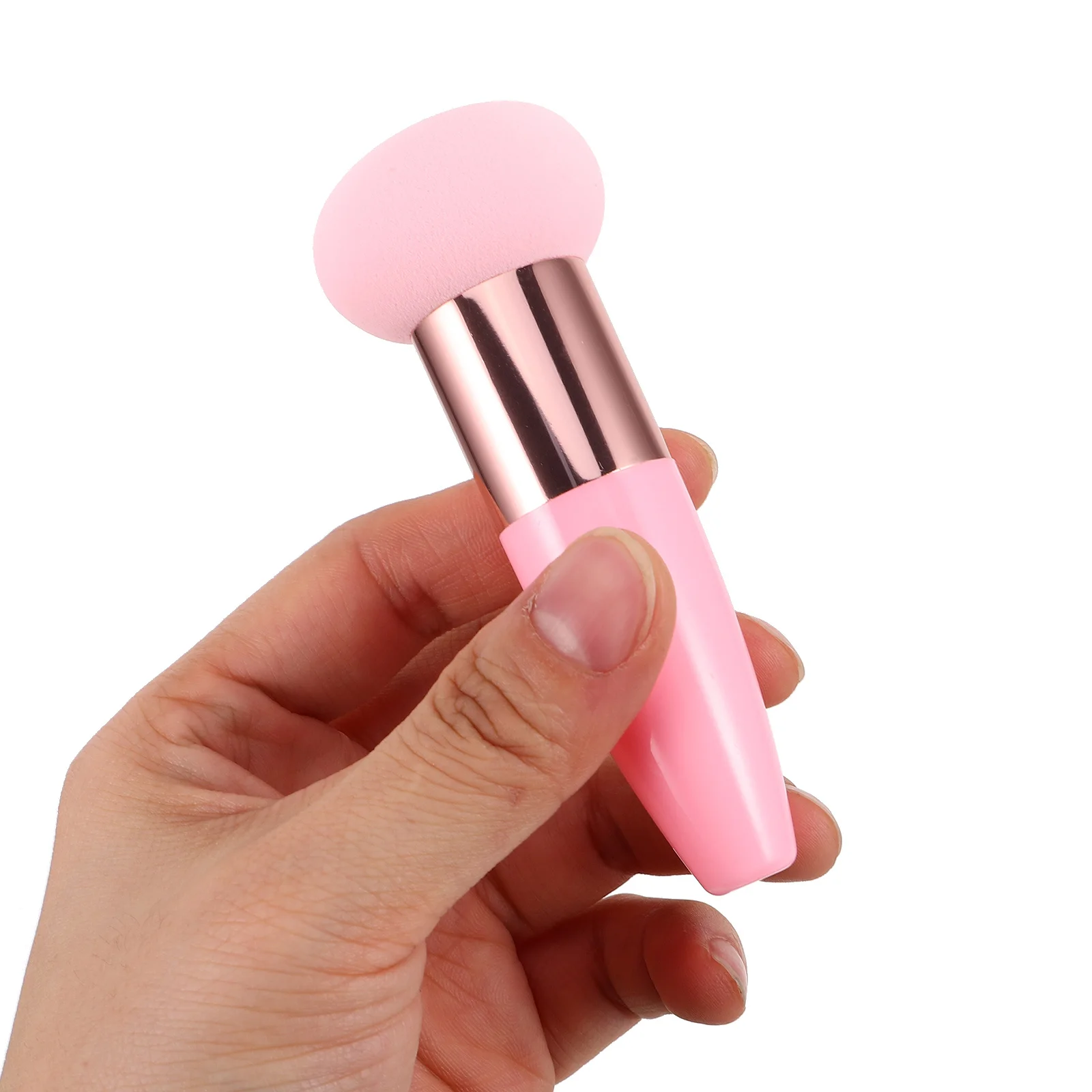 3 قطعة رئيس الفطر ماكياج الإسفنج قضيب مجموعة لينة الأساس أحمر الخدود مسحوق الوجه الإسفنج للكريم السائل مزيج الكورية ماكياج #4