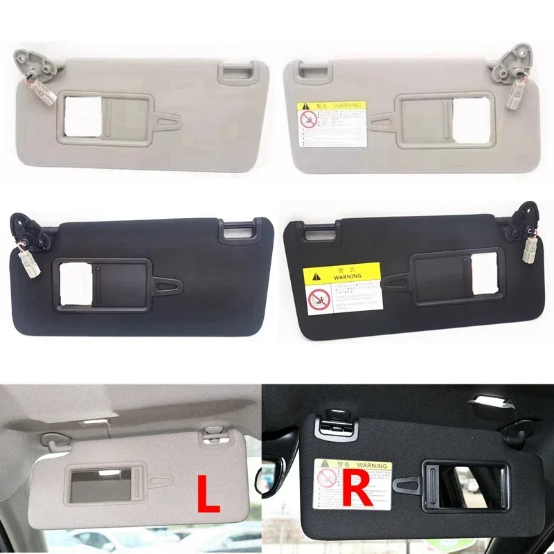 Car Front Windscreen Shield Sunshade Sun Visor with Makeup Mirror For BYD Yuan Plus Atto 3