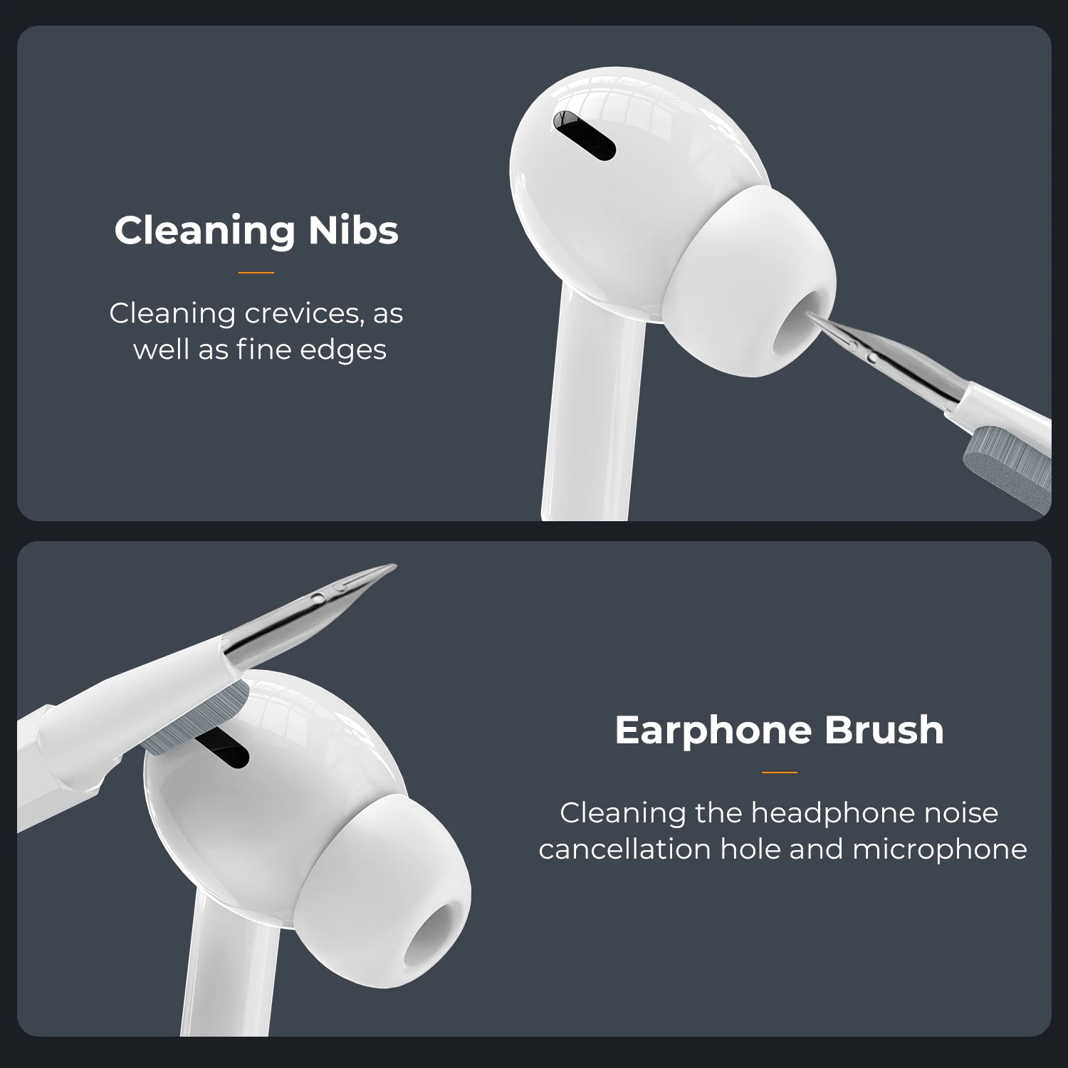 K&F Concept 20 in 1 iPhone AirPods Multifunction Cleaning Kits Brush Cleaning for Labtop Mobile Screen Keyboard Camera Lens