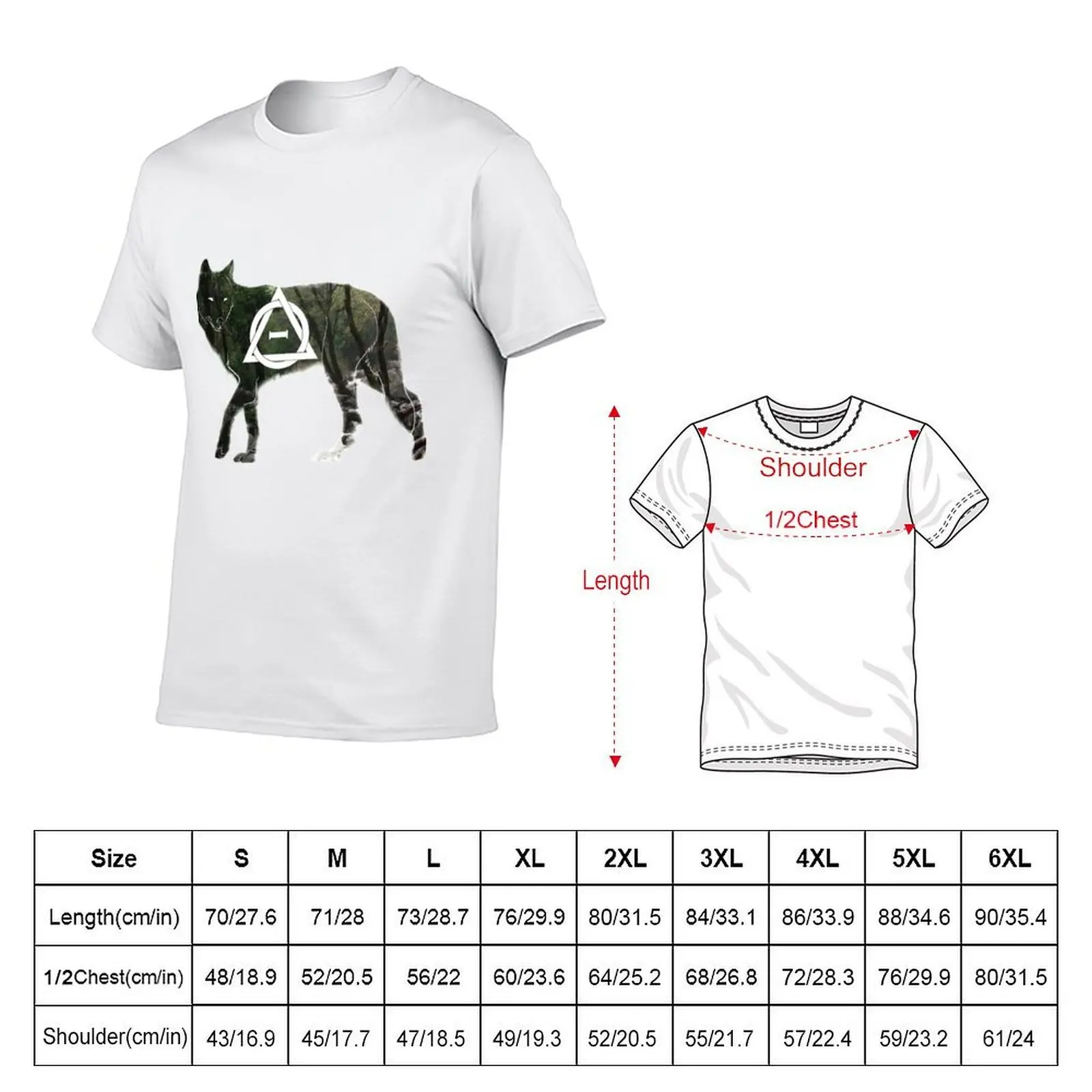 Otherkin - Wolf Therian T-Shirt cotton t shirt man man t shirt designer T-Shirt