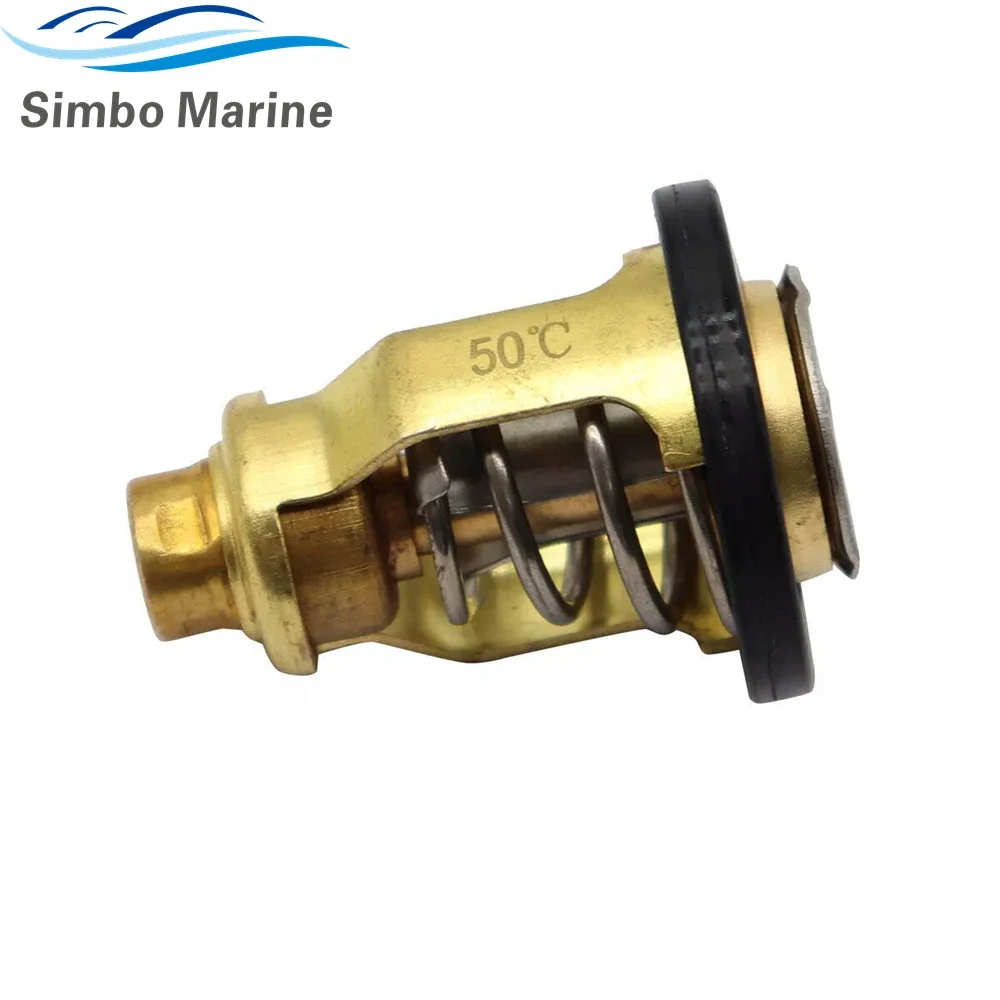 60V-12411-00 Thermostat 50°C For Yamaha Outboard F115 VZ200 VZ225 VZ250 Engine 68V-12411-00 68V-12411 18-3525 image 5