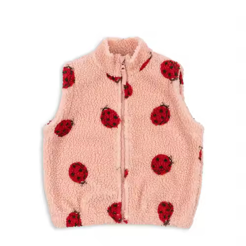2026 KS Brand Winter Baby Girls Boys Lambswool Cherry Jackets Kids Clothes Boys Sequin Cartoon Outerwear Children's Coats 1-9Yrs - Image 8