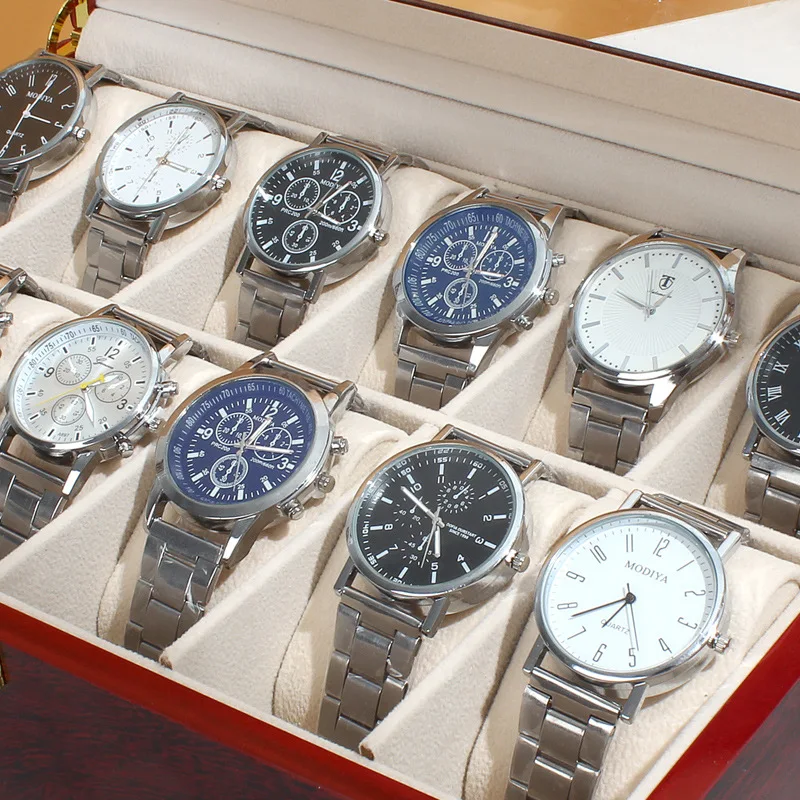 2/3/5/6/10/12 Grids Luxury Wooden Watch Box Watch Organizers  Wood Holder Boxes for Men Women Watches Jewelry Display