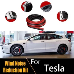 A set of car sealing strips door soundproofing strips trunk soundproofing strips For Tesla model 3 model Y model S model X