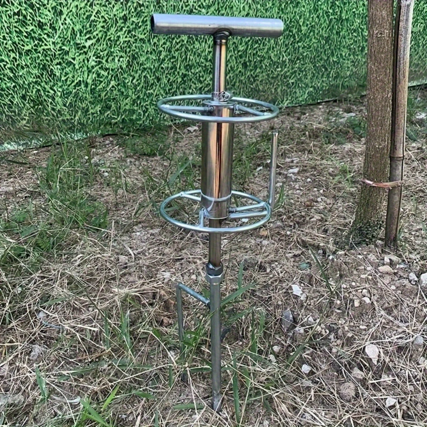 أداة سحب أنابيب الفولاذ المقاوم للصدأ شديدة التحمل لأنظمة الري والرش الزراعية بتصميم قابل للإزالة