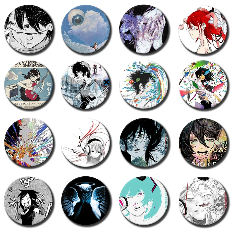 Mass Of Fermenting Dregs Soft Button Pin World Is Yours Album Cover Aesthetic Brooches Badge Bag Decor Fans Collect Friend Gifts